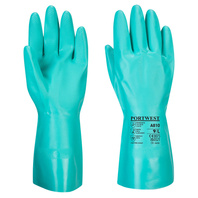 A810 Nitrosafe Chemical nitrilové rukavice délky 32cm,tloušťka 0,40mm,EN388(3101X),EN374(JKL)